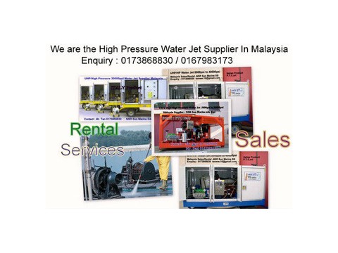Rental Sales Water Jet 1000 bar to 2000 bar Kuala Lumpur Malaysia图2