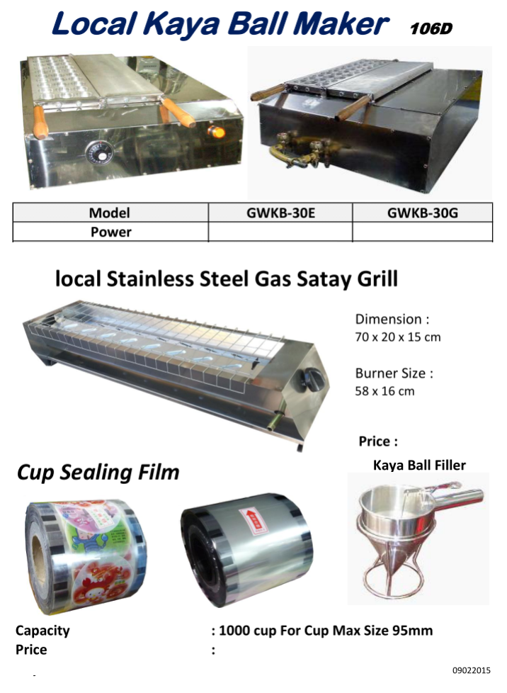 106D Kaya Ball n Satay Grill