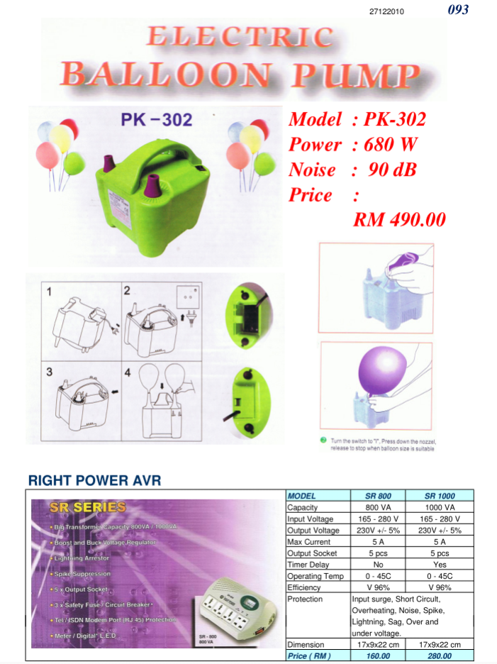 093 Balon Blower n AVR