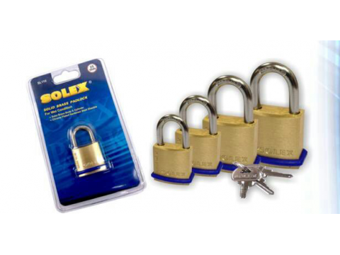 Chrome/ Brass/ Stainless Steel Padlock图2