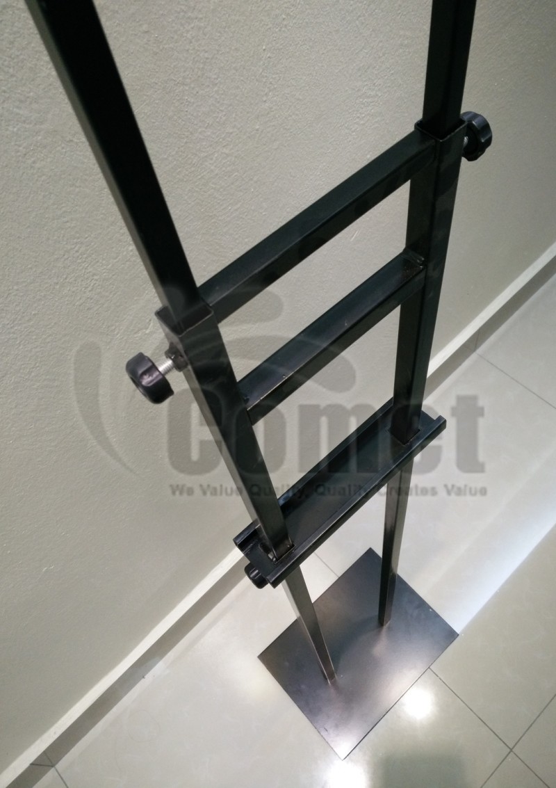 H-Stand / Adjustable Poster Stand (Square) Double Side