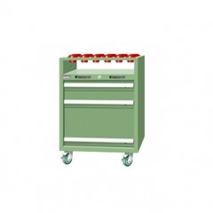 CNC Mobile Tools Cabinet图3