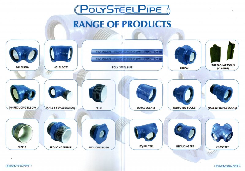 Poly Steel Pipe & Fitting
