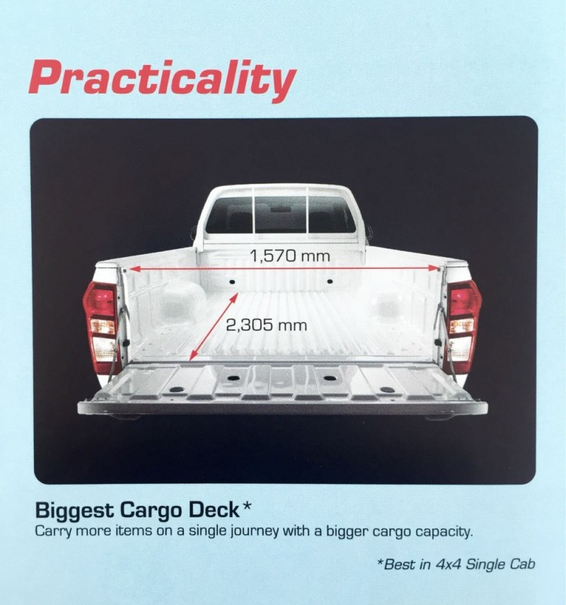 ISUZU D-MAX SINGLE CAB