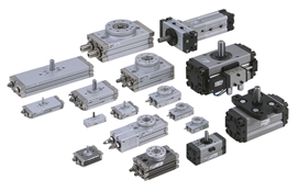SMC Rotary Actuators (click to enlarge) SMC Rotary Actuators