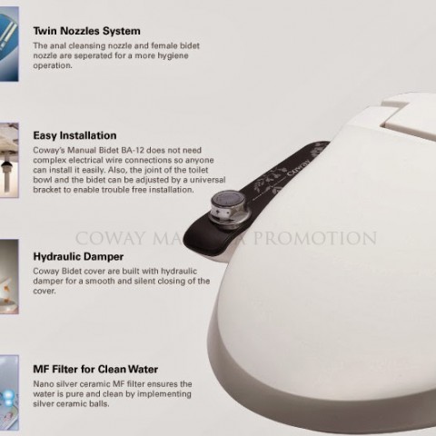 Manual Bidet BA12-A图3