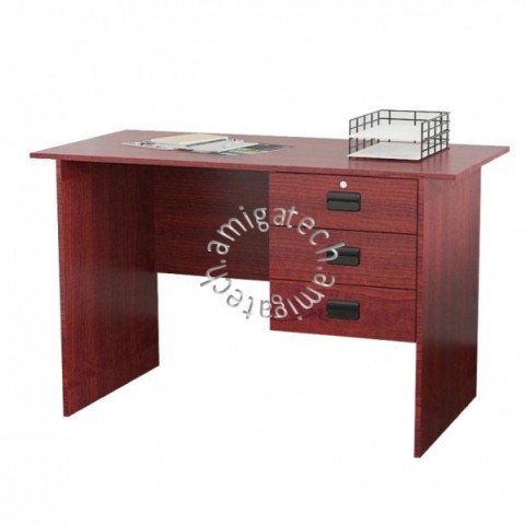 3 Drawers Study Table SR 9203 Mahoganyͼ2