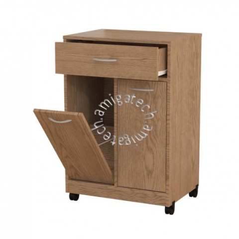 Friendly Dustbin (Kitchen Cabinet) KC 2400 New Oak图3