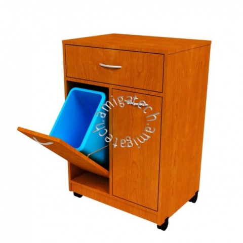 Friendly Dustbin (Kitchen Cabinet) KC 2400 Cherry图2