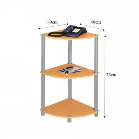 3 Tiers Multipurpose Rack MR 2023 Beechͼ3