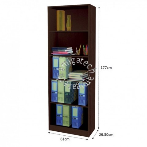 3 Tiers Utility/Book Shelf US 3071 Walnutͼ3