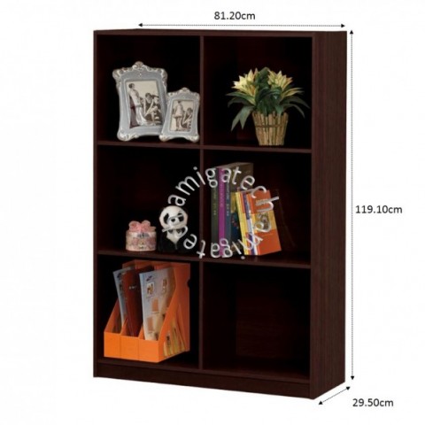 2 x 3Cubes Utility/Book Shelf US 3134 Walnutͼ3
