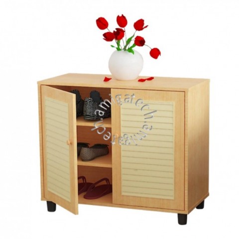 2 Doors Shoe Cabinet SH 4102 Beech (15mm)ͼ2