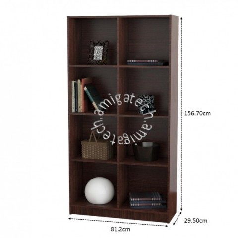 2 x 4Cubes Utility/Book Shelf US 3131 Walnut图3