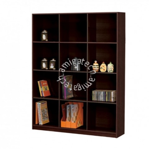 3 x 4Cubes Utility/Book Shelf US 3132 Walnutͼ2