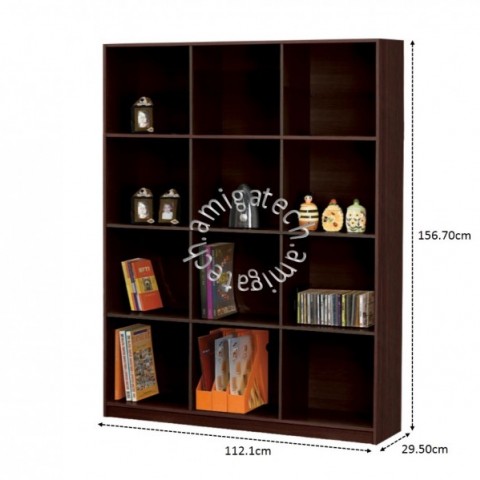 3 x 4Cubes Utility/Book Shelf US 3132 Walnutͼ3
