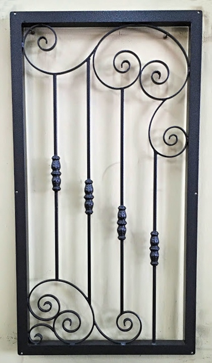 Wrought Iron Window - 01 Wrought Iron Window - 01