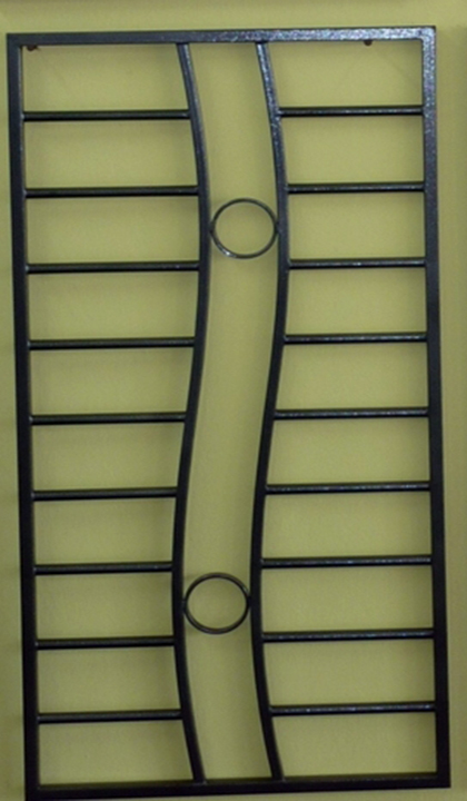 Mild Steel Window Grille - 04