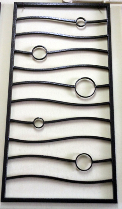 Mild Steel Window Grille - 02