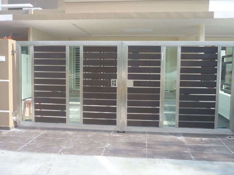 Stainless Steel Swing Gate - 02