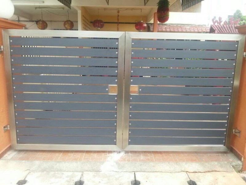 Stainless Steel Swing Gate - 01