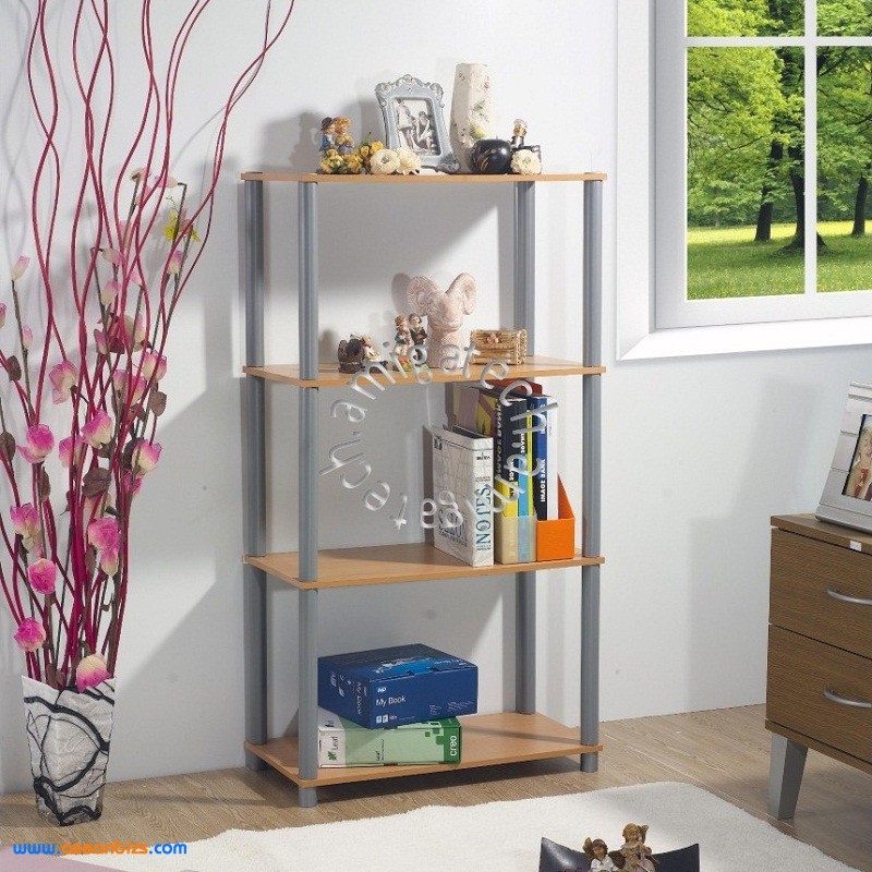 Four Tiers Multipurpose Rack MR 2044 Beech (12mm)