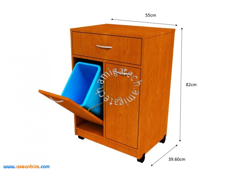 Friendly Dustbi<em></em>n (Kitchen Cabinet) KC 2400 Cherry Friendly Dustbi<em></em>n (Kitchen Cabinet) KC 2400 Cherry