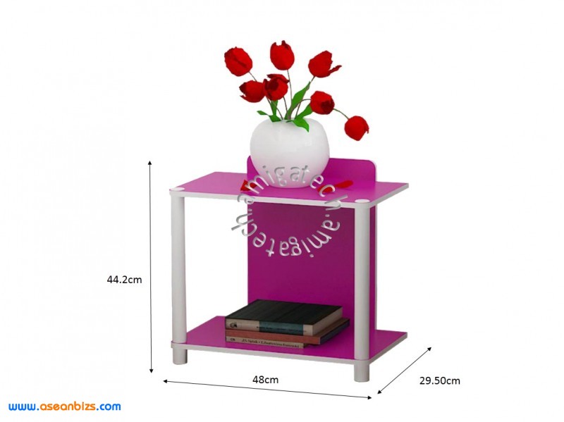 2 Tiers Multipurpose Rack MR 2310 Dark Pink 2 Tiers Multipurpose Rack MR 2310 Dark Pink