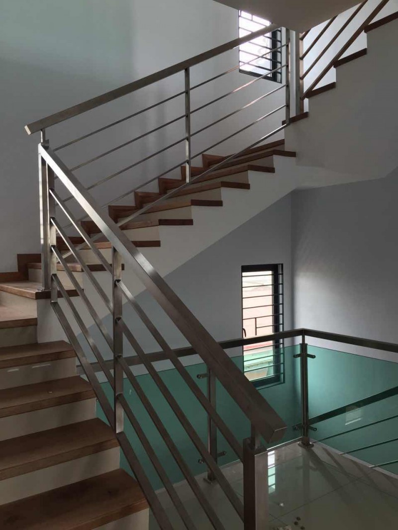 Stainless Steel Staircase Handrail - 05 Stainless Steel Staircase Handrail - 05