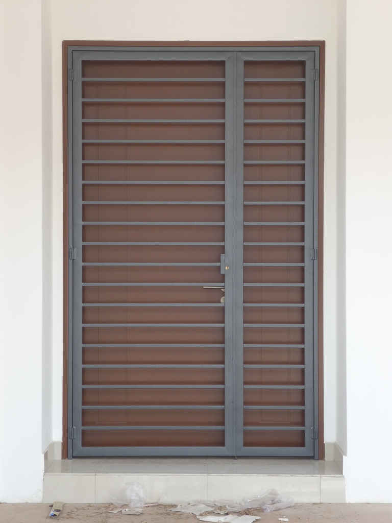 Mild Steel Main Door Grille - 04 Mild Steel Main Door Grille - 04