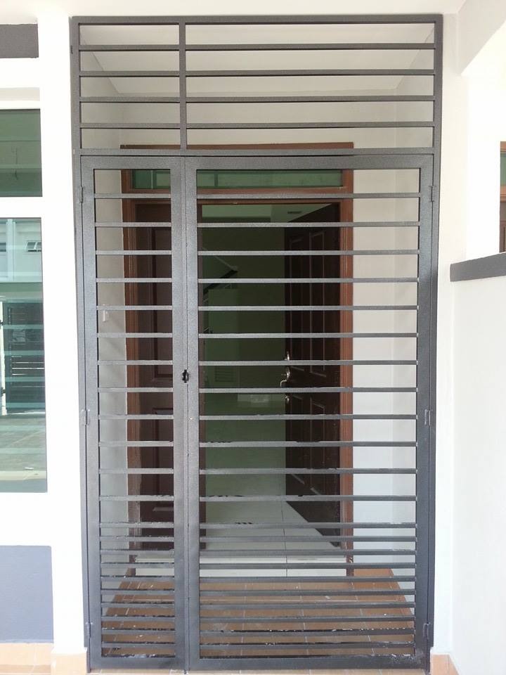 Mild Steel Main Door Grille - 07 Mild Steel Main Door Grille - 07