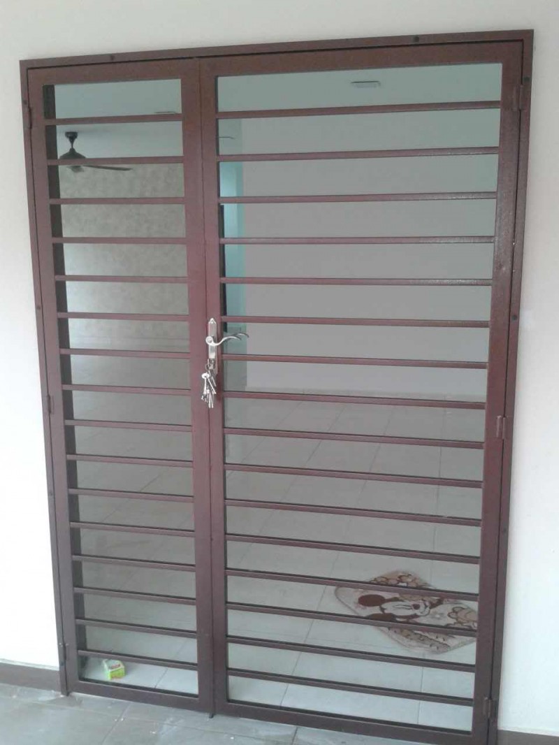 Mild Steel Main Door Grille - 06 Mild Steel Main Door Grille - 06
