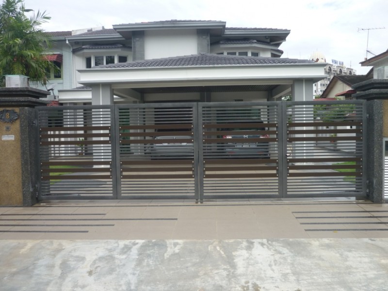 Mild Steel Folding Gate - 06 Mild Steel Folding Gate - 06