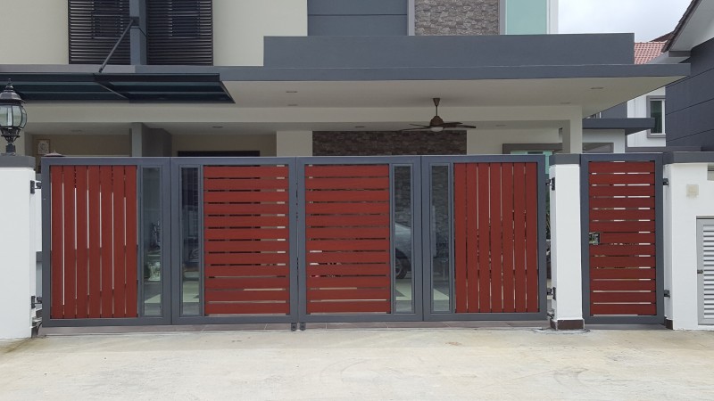 Mild Steel Folding Gate - 07 Mild Steel Folding Gate - 07