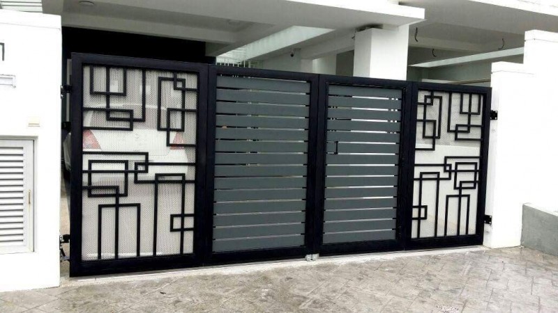 Mild Steel Folding Gate - 03 Mild Steel Folding Gate - 03