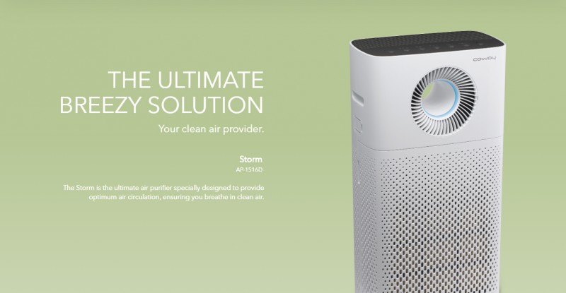 The Ultimate Breezy Solution - Storm (AP-1516D) Air Purifier The Ultimate Breezy Solution - Storm (AP-1516D) Air Purifier