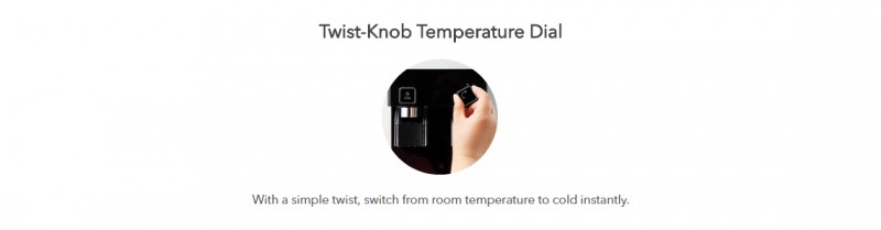 Twist-Knob Temperature Dial - Harry (CHP-590N) Water Purifier