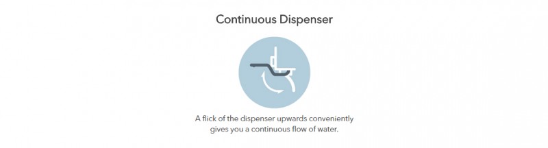 Co<em></em>ntinuous Dispenser - Neo (CHP-260N) Water Purifier