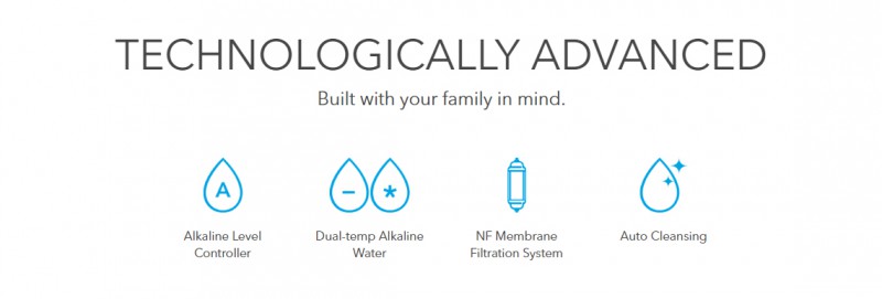 Technologically Advanced - Inception (CHPE-250NF) Alkaline Water Purifier