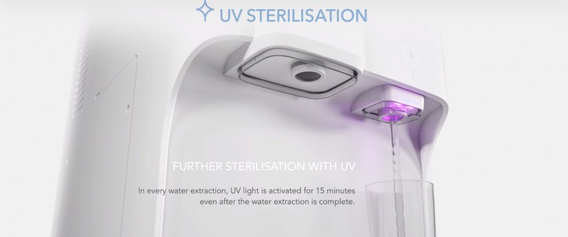 UV Sterilisation - Ombak CHP-7310R Water Purifier UV Sterilisation - Ombak CHP-7310R Water Purifier