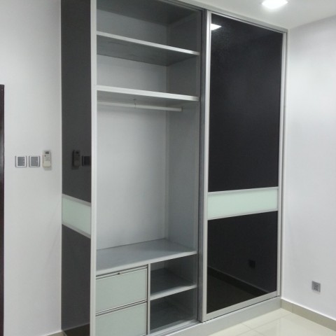 wardrobe - black color sticker图2