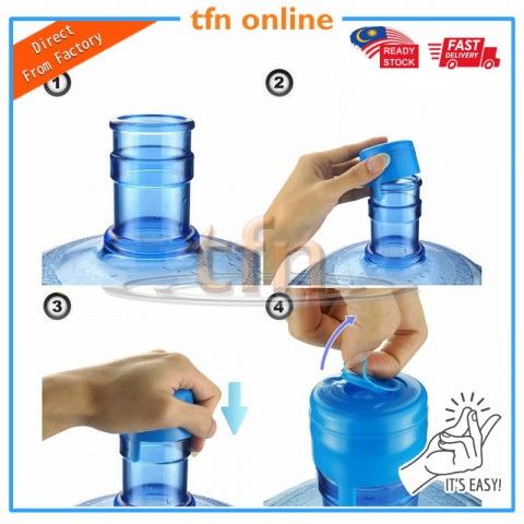 3 Gallon Water Bottle With Cap Set For Bottle Dispenser图3