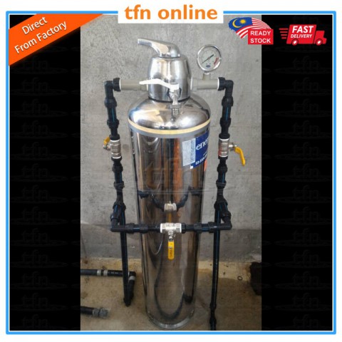 ENERPUR FRP1042 Stainless Steel Water Media Outdoor Filter图3