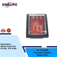 SWITCH (4 PIN) FOR VACUUN CLEANER