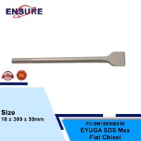EYUGA SDS MAX FLAT CHISEL 18X300X50