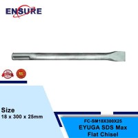 EYUGA SDS MAX FLAT CHISEL 18X300X25