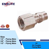 TOP AIR PLUG COUPLER FOR PIPING MALE PF