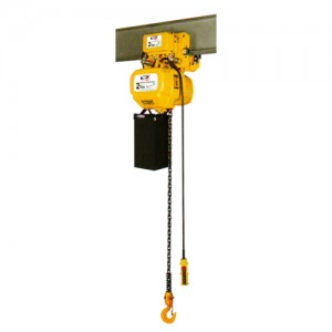 Electrical Chain Hoist c/w Motorized Trolley - Single Speed