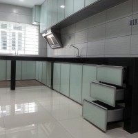 Cabinet for Kitchen aluminium