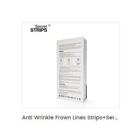 Anti Wrinkle Frown Lines Strips+Serum图4